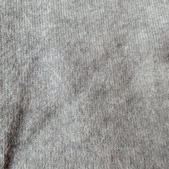 Blu No.9 💯 Linen Grey Short Sleeve Mini Shift Dress Tunic Size L - Picture 5 of 11